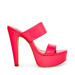 New Steve Madden KATHRYN HOT PINK Barbie heels SOLD OUT